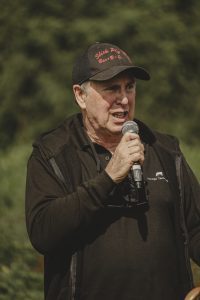 Colin Orr of Forage Technology speaking at an event.